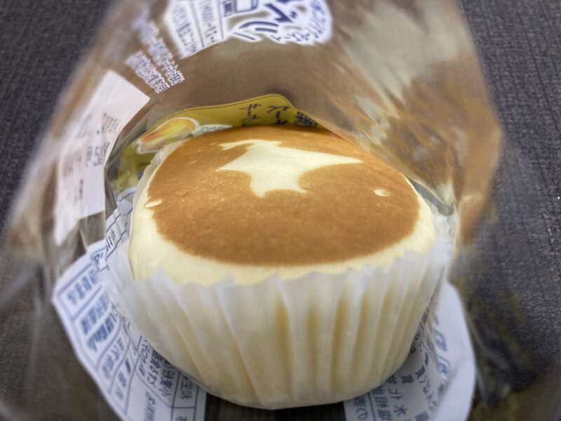 北海道チーズ蒸しケーキの画像